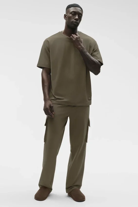 Pantalon cargo Double Take - Olive Tree