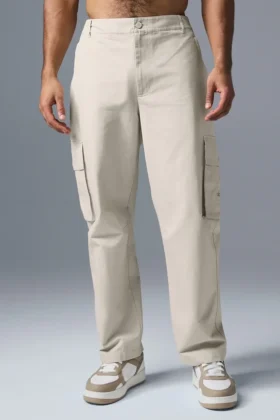Pantalon cargo en ripstop - Beige