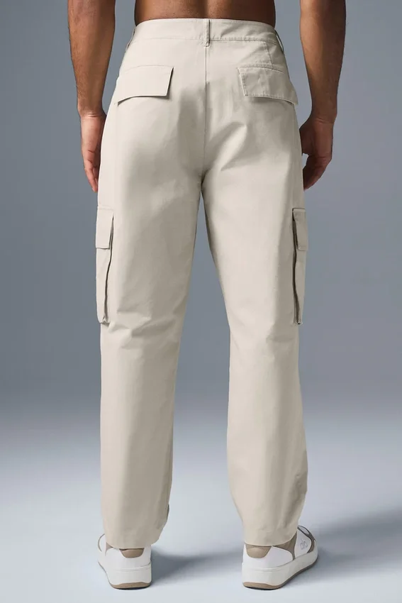 Pantalon cargo en ripstop - Beige