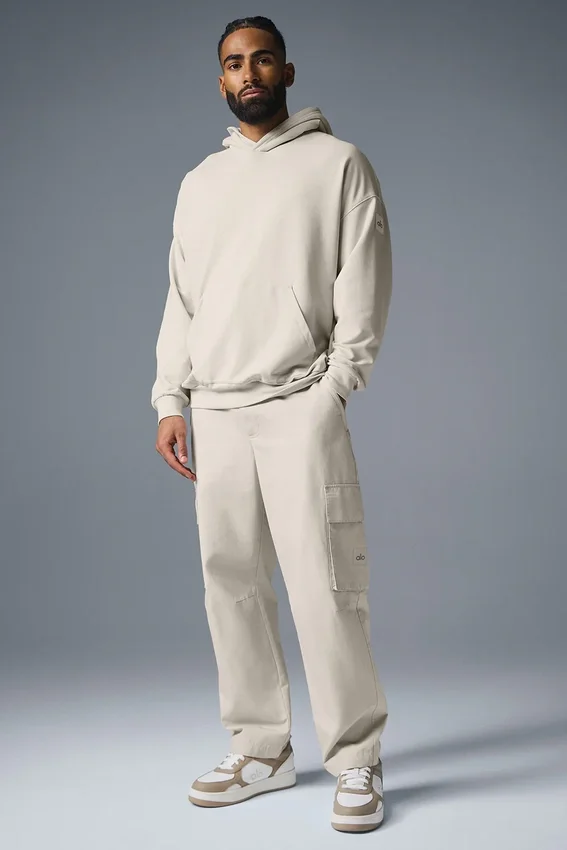 Pantalon cargo en ripstop - Beige