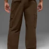 Pantalon cargo en ripstop - Espresso