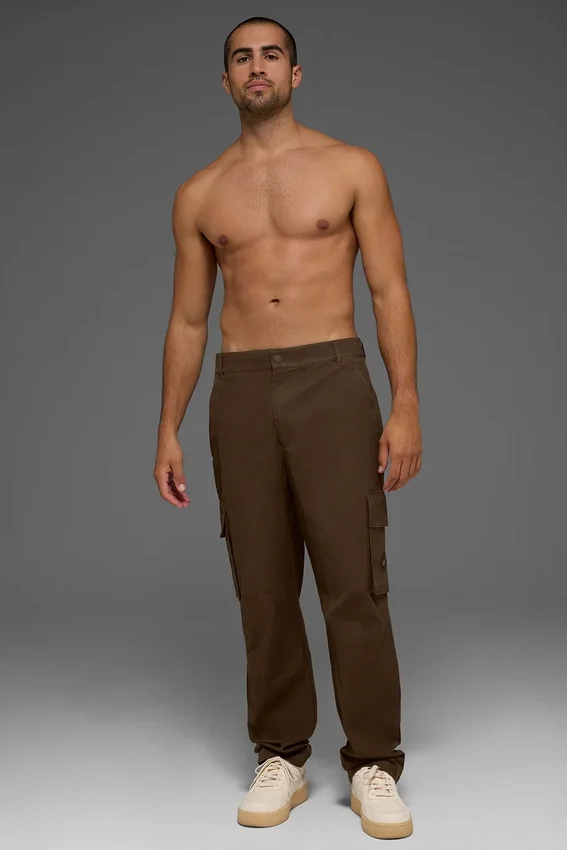 Pantalon cargo en ripstop - Espresso