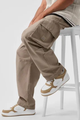 Pantalon cargo en ripstop – Gravel