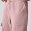 Pantalon cargo Megastar taille basse - Rose vintage