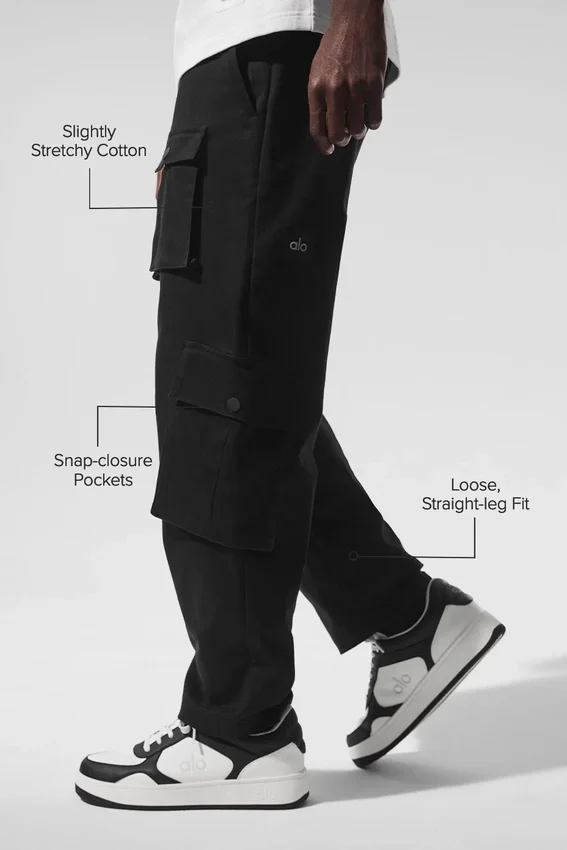 Pantalon cargo Northstar - Noir