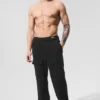 Pantalon cargo Ridge en polaire — Noir