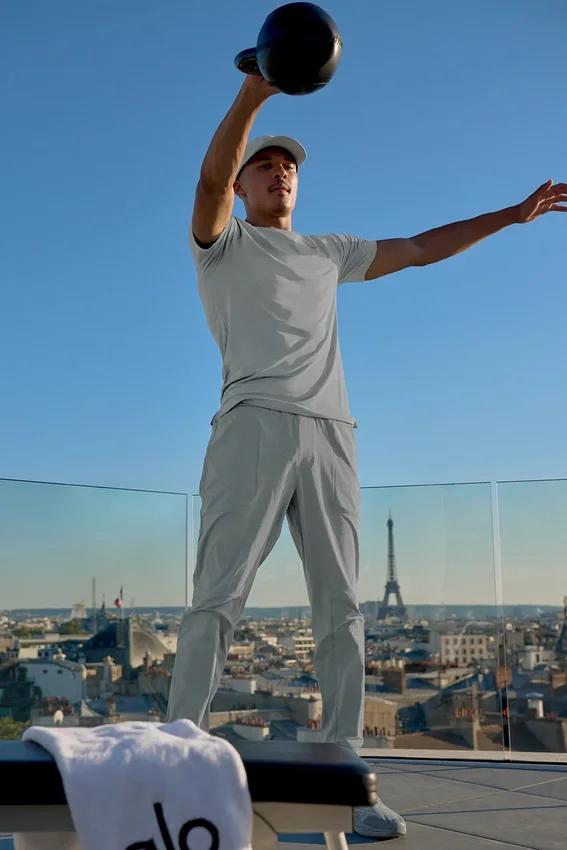 Pantalon Co-Op (long) - Gris lunaire