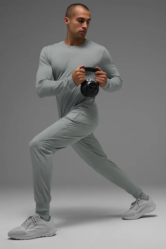 Pantalon Co-Op (long) - Gris lunaire