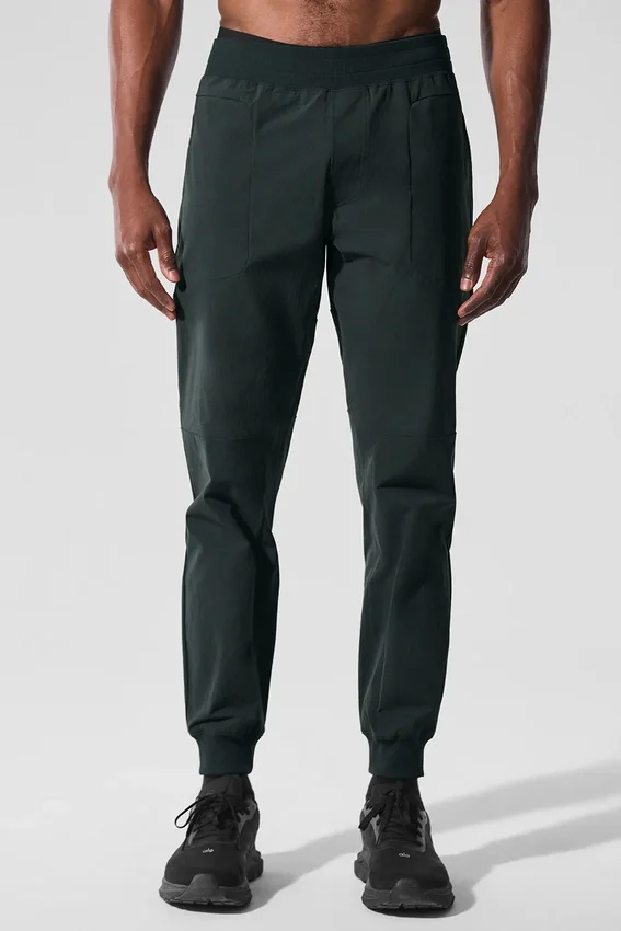 Pantalon Co-Op (long) - Vert anthracite