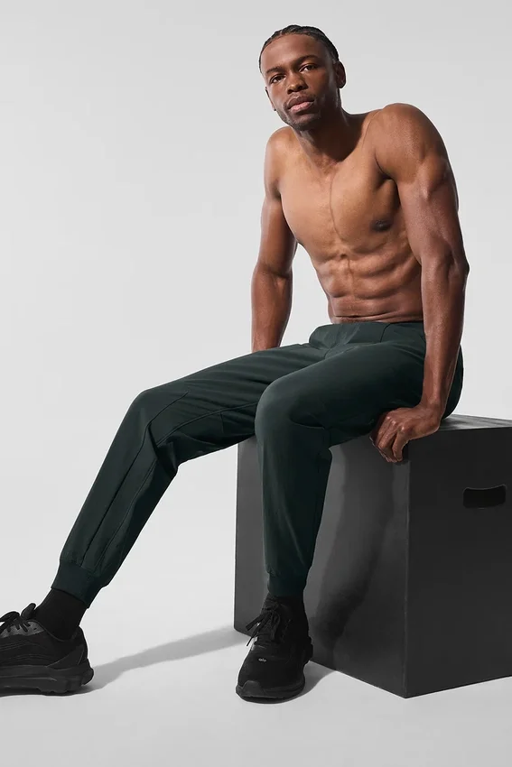 Pantalon Co-Op (long) - Vert anthracite