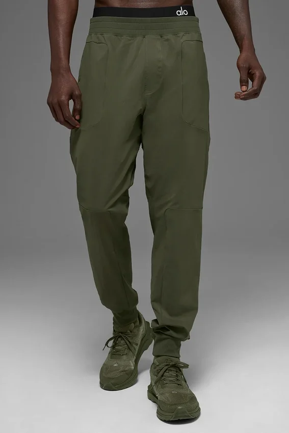 Pantalon Co-Op - Vert olive