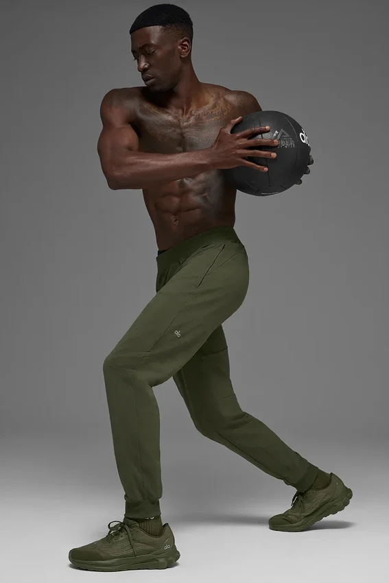 Pantalon Co-Op - Vert olive
