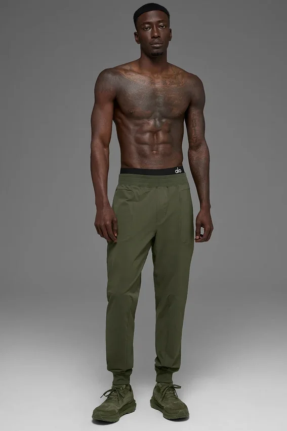 Pantalon Co-Op - Vert olive