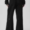 Pantalon Cosmopolitan à taille mi-haute et boutons-pression - Noir