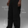 Pantalon de charpentier en toile de coton - Noir