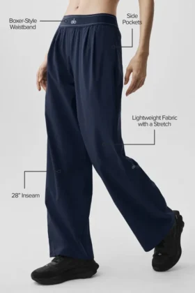 Pantalon de costume (court) – Bleu marine