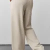 Pantalon de jogging Accolade à coupe droite - Avoine chiné