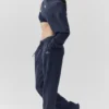 Pantalon de jogging Accolade à coupe droite - Bleu marine