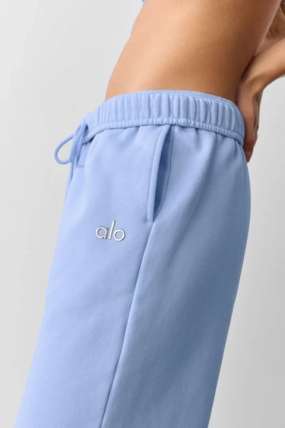 Pantalon de jogging Accolade à coupe droite - Bleu Provence clair
