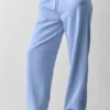 Pantalon de jogging Accolade à coupe droite - Bleu Provence clair