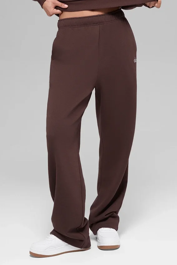 Pantalon de jogging Accolade à coupe droite - Brownstone
