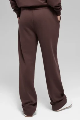 Pantalon de jogging Accolade à coupe droite – Brownstone
