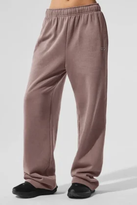 Pantalon de jogging Accolade à coupe droite - Champignon