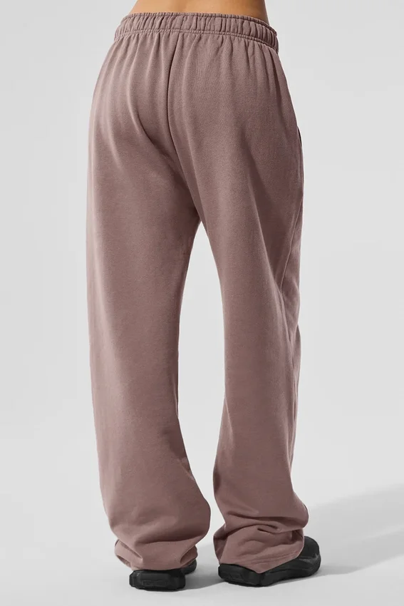 Pantalon de jogging Accolade à coupe droite - Champignon
