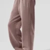 Pantalon de jogging Accolade à coupe droite - Champignon