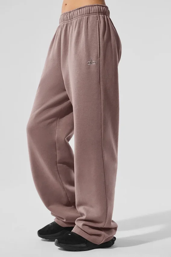 Pantalon de jogging Accolade à coupe droite - Champignon