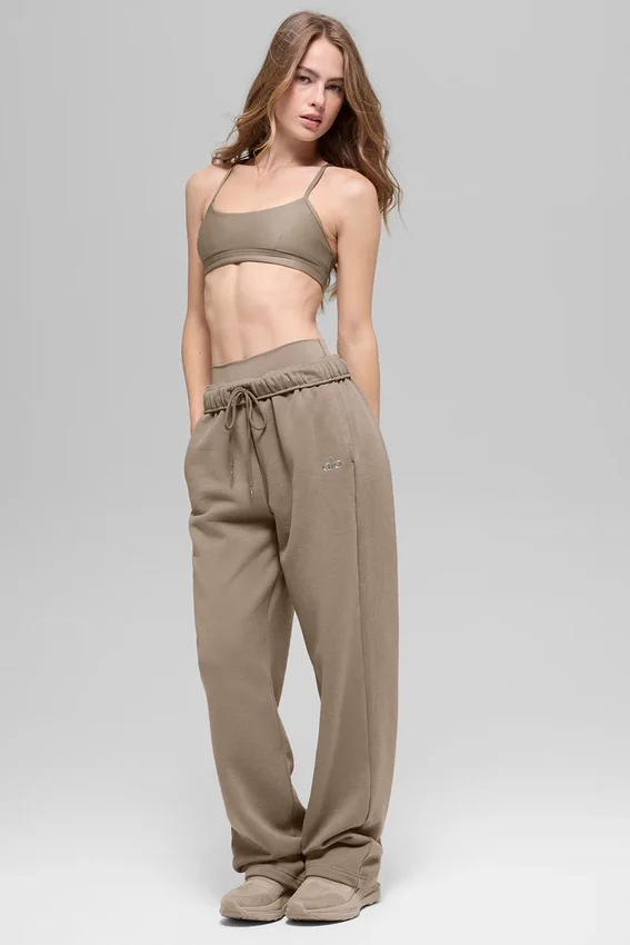 Pantalon de jogging Accolade à coupe droite - Gravel