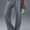 Pantalon de jogging Accolade à coupe droite - Gris acier