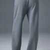 Pantalon de jogging Accolade à coupe droite - Gris acier