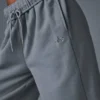 Pantalon de jogging Accolade à coupe droite - Gris acier
