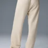 Pantalon de jogging Accolade à coupe droite - Lait d'avoine