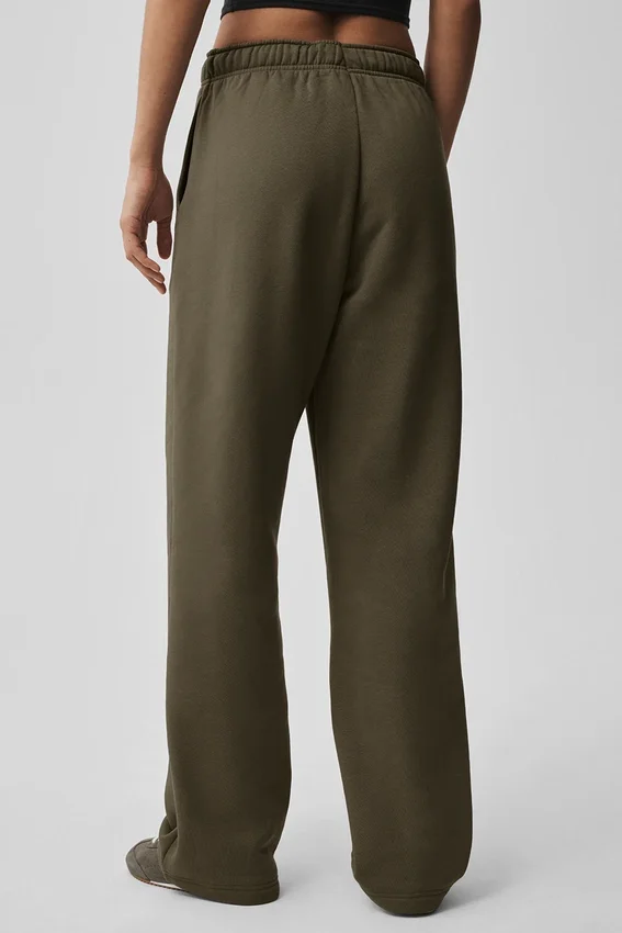 Pantalon de jogging Accolade à coupe droite - Olive Tree