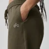 Pantalon de jogging Accolade à coupe droite - Olive Tree