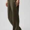Pantalon de jogging Accolade à coupe droite - Olive Tree