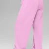 Pantalon de jogging Accolade à coupe droite - Rose bonbon