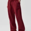 Pantalon de jogging Accolade à coupe droite - Rouge « Summer Romance »
