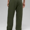 Pantalon de jogging Accolade à coupe droite - Vert olive