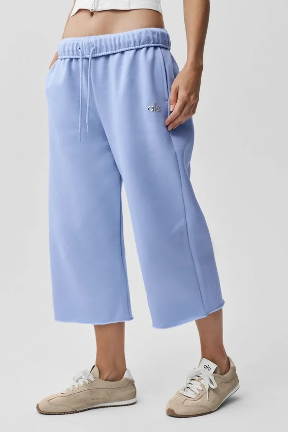Pantalon de jogging Accolade Cutoff - Bleu Provence clair