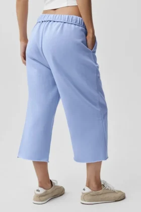 Pantalon de jogging Accolade Cutoff – Bleu Provence clair