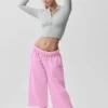 Pantalon de jogging Accolade Cutoff - Rose bonbon