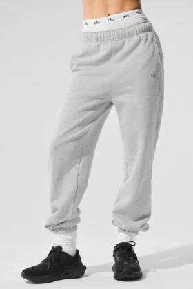 Pantalon de jogging Accolade - Gris chiné athlétique