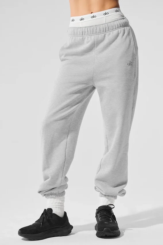Pantalon de jogging Accolade - Gris chiné athlétique