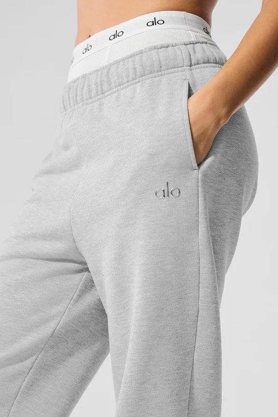 Pantalon de jogging Accolade - Gris chiné athlétique