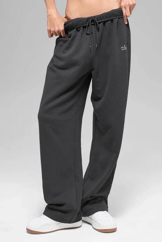 Pantalon de jogging Accolade à jambes droites - Anthracite