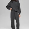 Pantalon de jogging Accolade à jambes droites - Anthracite