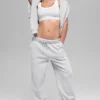 Pantalon de jogging Accolade à jambes droites - Gris chiné athlétique